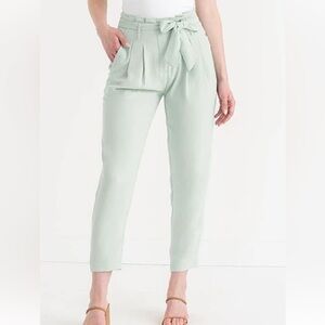 BLACK Cameron Belted Tapered Leg Pant